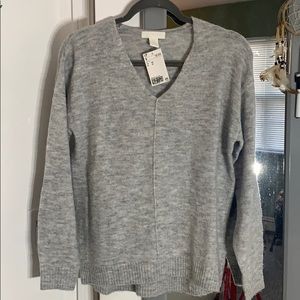 H&M Light Grey Knit Sweater